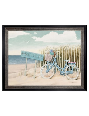 Cuadro decorativo Bicicleta playera II (recorte) de James Wiens técnica mixta Cuadros Jr