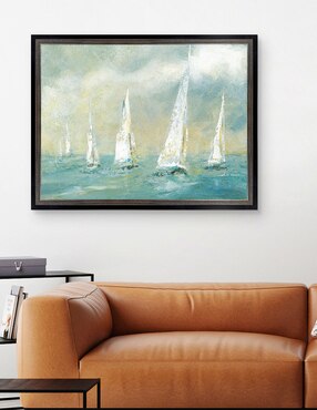 Cuadro decorativo Brisa marina de Carol Robinson técnica mixta Cuadros Jr