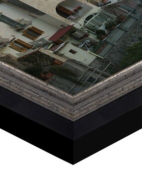 Cuadro decorativo Pueblo en la ladera de Campania de Panoramic Images técnica mixta Cuadros Jr
