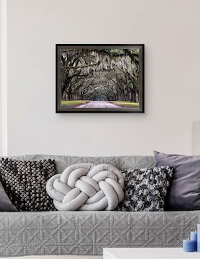 Cuadro decorativo Callejón Wormsloe de Andy Crawford técnica mixta Cuadros Jr