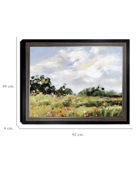 Cuadro decorativo Pradera silvestre de Katrina Pete técnica mixta Cuadros Jr