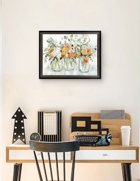 Cuadro decorativo Tres bellezas de Carol Robinson técnica mixta Cuadros Jr
