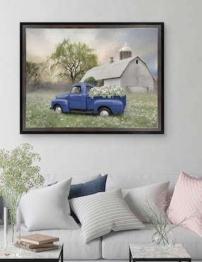 Cuadro decorativo Primavera de antaño de Lori Deiter técnica mixta Cuadros Jr