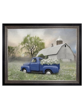 Cuadro decorativo Primavera de antaño de Lori Deiter técnica mixta Cuadros Jr