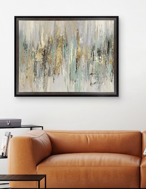 Cuadro decorativo Oro líquido I de Tom Reeves técnica mixta Cuadros Jr