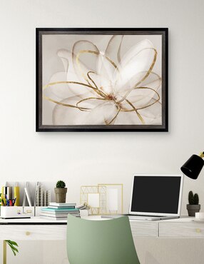Cuadro decorativo Belleza transparente III de Eva Watts técnica mixta Cuadros Jr