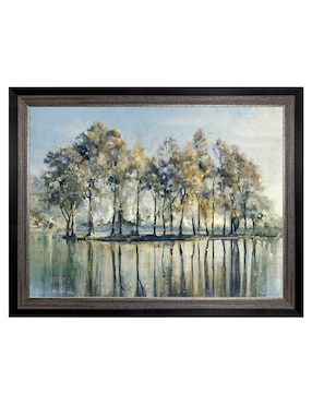 Cuadro decorativo Isla de árboles de Studio Arts técnica mixta Cuadros Jr