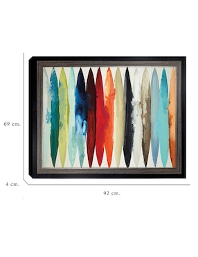 Cuadro decorativo Flujo constante de Randy Hibberd técnica mixta Cuadros Jr