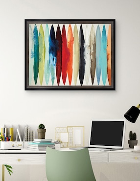 Cuadro decorativo Flujo constante de Randy Hibberd técnica mixta Cuadros Jr