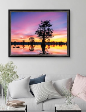 Cuadro decorativo Paisaje de sombras de Andy Crawford técnica mixta Cuadros Jr