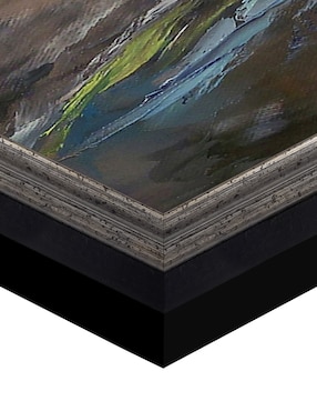 Cuadro decorativo Ondas a la luz de la luna de Michael Creese técnica mixta Cuadros Jr