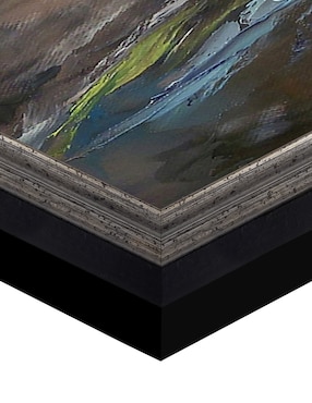Cuadro decorativo Ondas a la luz de la luna de Michael Creese técnica mixta Cuadros Jr