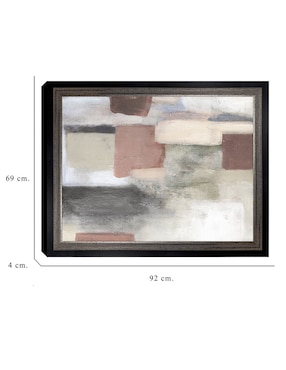 Cuadro decorativo Pastel brillante de Carol Robinson técnica mixta Cuadros Jr