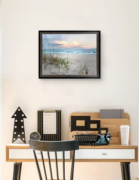 Cuadro decorativo Madera flotante de playa de Nan técnica mixta Cuadros Jr