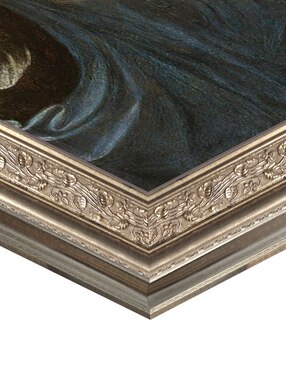 Cuadro decorativo Salvador del mundo de Leonardo Da Vinci técnica mixta Cuadros Jr