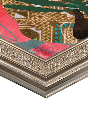 Cuadro decorativo Mujer moderna con turbante de Nikki Chu técnica mixta Cuadros Jr