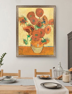 Cuadro decorativo Van Gogh – Girasoles de Portfolio Arts Group técnica mixta Cuadros Jr