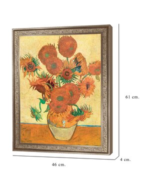 Cuadro decorativo Van Gogh – Girasoles de Portfolio Arts Group técnica mixta Cuadros Jr
