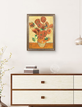 Cuadro decorativo Van Gogh – Girasoles de Portfolio Arts Group técnica mixta Cuadros Jr