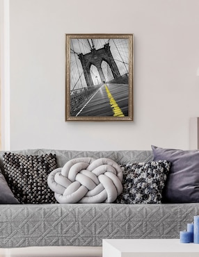 Cuadro decorativo Puente de Brooklyn – Pop de Moises Levy técnica mixta Cuadros Jr