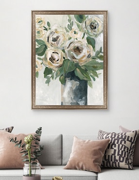 Cuadro decorativo Profundidad floral de Carol Robinson técnica mixta Cuadros Jr