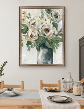 Cuadro decorativo Profundidad floral de Carol Robinson técnica mixta Cuadros Jr