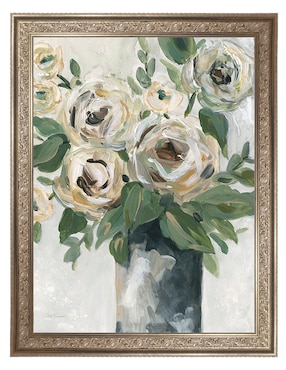 Cuadro decorativo Profundidad floral de Carol Robinson técnica mixta Cuadros Jr