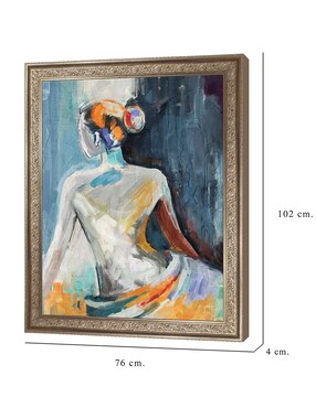 Cuadro decorativo Figurativo elegante y colorido 9 de Anna Lischenko técnica mixta Cuadros Jr