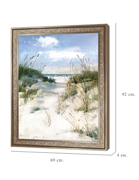 Cuadro decorativo Vista de dunas de Sally Swatland técnica mixta Cuadros Jr