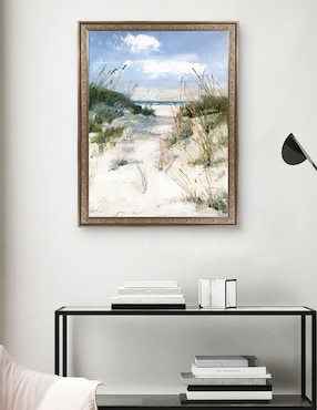 Cuadro decorativo Vista de dunas de Sally Swatland técnica mixta Cuadros Jr