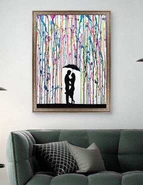 Cuadro decorativo Precipicio de Marc Allante técnica mixta Cuadros Jr
