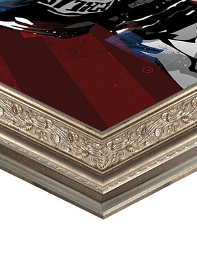 Cuadro decorativo El mejor boxeador de todos los tiempos de Nikita Abakumov técnica mixta Cuadros Jr