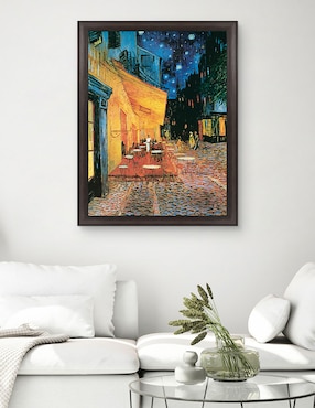 Cuadro decorativo Van Gogh – Terraza de café de noche de Portfolio Arts Group técnica mixta Cuadros Jr