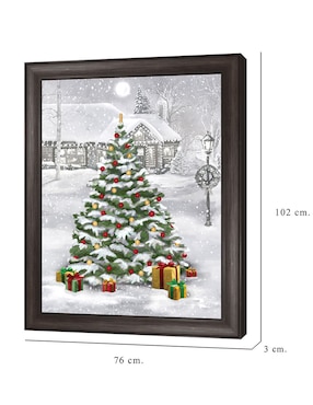 Cuadro decorativo Árbol resplandeciente de Grateful Licensing Studio técnica mixta Cuadros Jr
