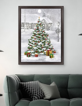 Cuadro decorativo Árbol resplandeciente de Grateful Licensing Studio técnica mixta Cuadros Jr