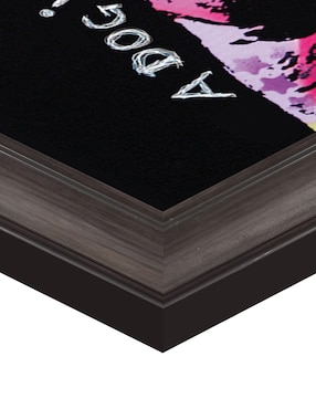 Cuadro decorativo Pitbull pensativo de Dean Russo técnica mixta Cuadros Jr