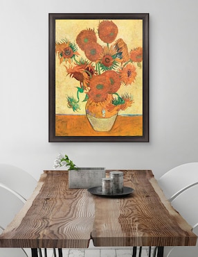 Cuadro decorativo Van Gogh – girasoles de Portfolio Arts Group técnica mixta Cuadros Jr