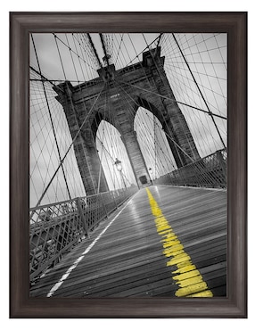 Cuadro decorativo Puente de Brooklyn – pop de Moises Levy técnica mixta Cuadros Jr