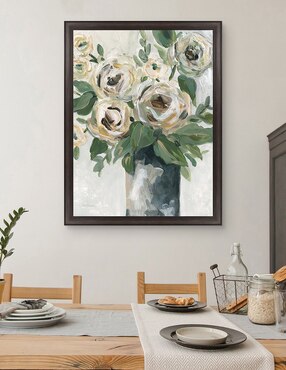 Cuadro decorativo Profundidad floral de Carol Robinson técnica mixta Cuadros Jr