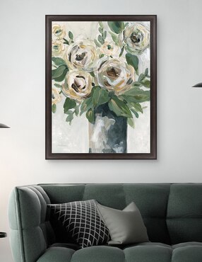 Cuadro decorativo Profundidad floral de Carol Robinson técnica mixta Cuadros Jr
