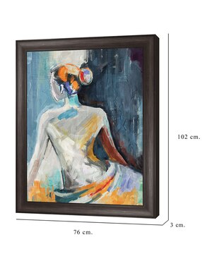 Cuadro decorativo Figurativo elegante y colorido 9 de Anna Lischenko técnica mixta Cuadros Jr