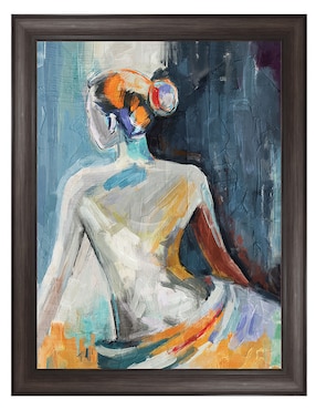 Cuadro decorativo Figurativo elegante y colorido 9 de Anna Lischenko técnica mixta Cuadros Jr