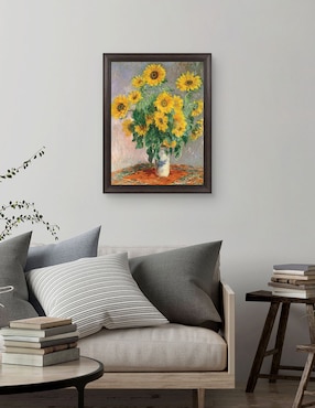Cuadro decorativo Monet – girasoles de Portfolio Arts Group técnica mixta Cuadros Jr