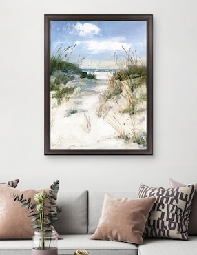 Cuadro decorativo Vista de dunas de Sally Swatland técnica mixta Cuadros Jr