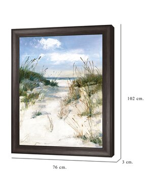 Cuadro decorativo Vista de dunas de Sally Swatland técnica mixta Cuadros Jr
