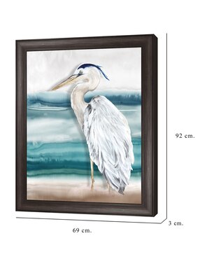 Cuadro decorativo Playa garza II de Eva Watts técnica mixta Cuadros Jr