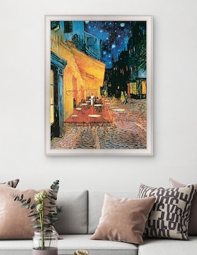 Cuadro decorativo Van Gogh – Terraza de café de noche de Portfolio Arts Group técnica mixta Cuadros Jr