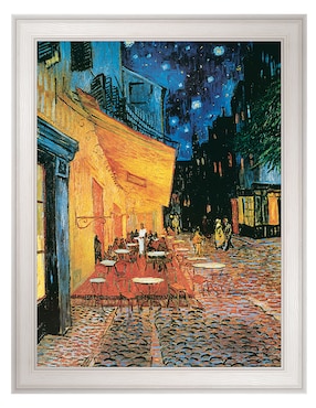 Cuadro decorativo Van Gogh – Terraza de café de noche de Portfolio Arts Group técnica mixta Cuadros Jr