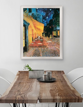 Cuadro decorativo Van Gogh – Terraza de café de noche de Portfolio Arts Group técnica mixta Cuadros Jr