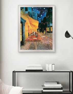 Cuadro decorativo Van Gogh – Terraza de café de noche de Portfolio Arts Group técnica mixta Cuadros Jr